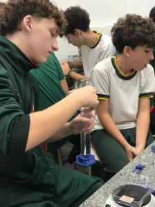 Trabajo en el Laboratorio 3° año · Abril 2026